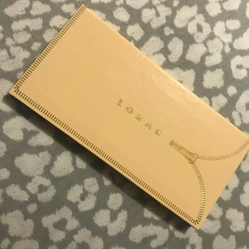 Lorac unzipped eyeshadow palette